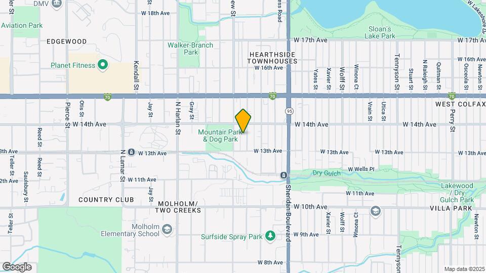 1345 Chase St Mapa y Detalles de la Ubicación