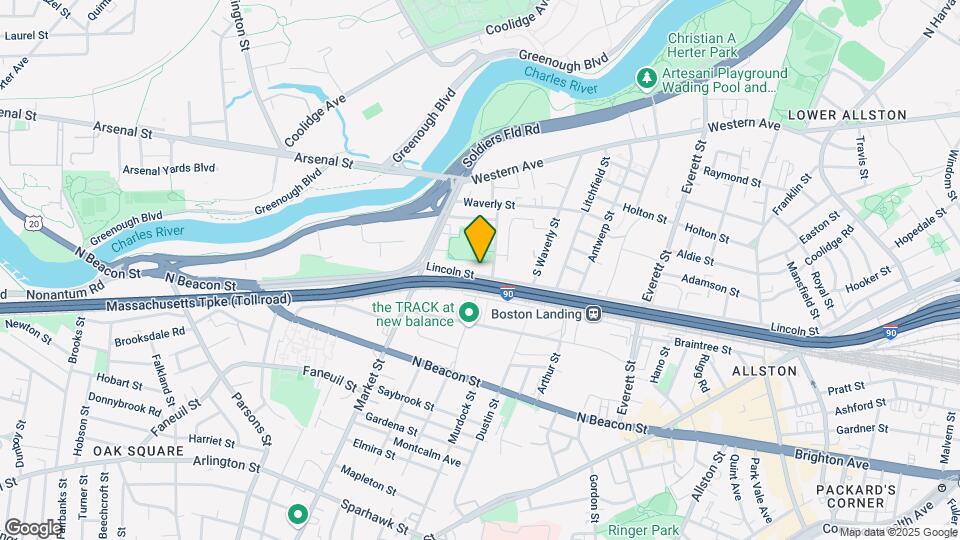 50 Lincoln St, Unit 603 Map and Location Details