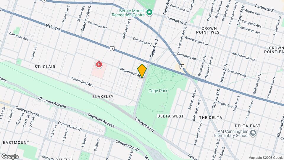 190 Gage Ave S Map and Location Details