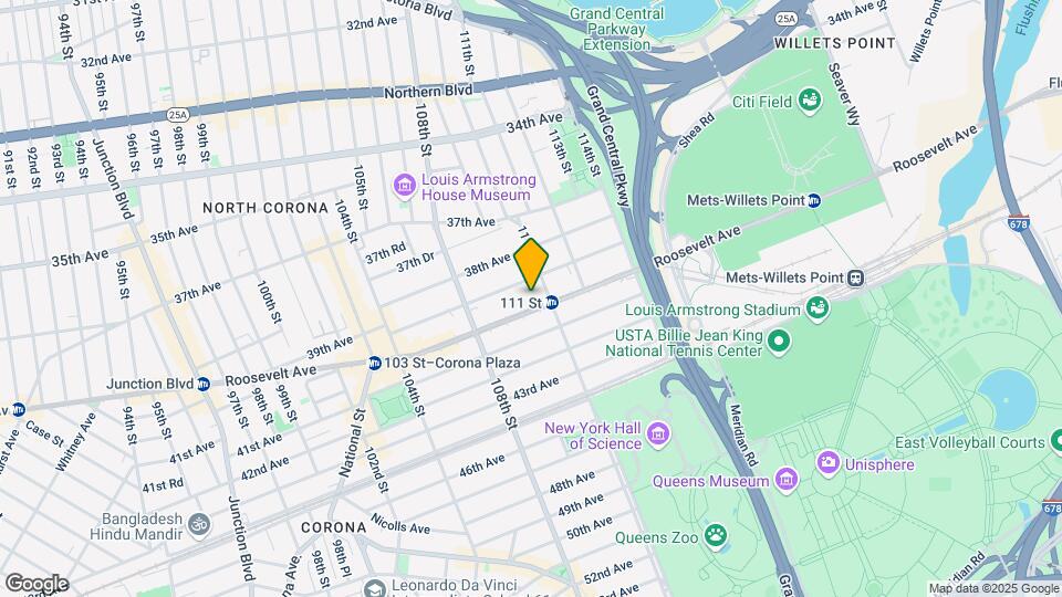 108-65 Roosevelt Ave Map and Location Details