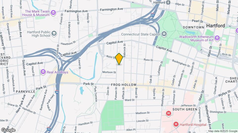 166-168-168 Putnam St Map and Location Details