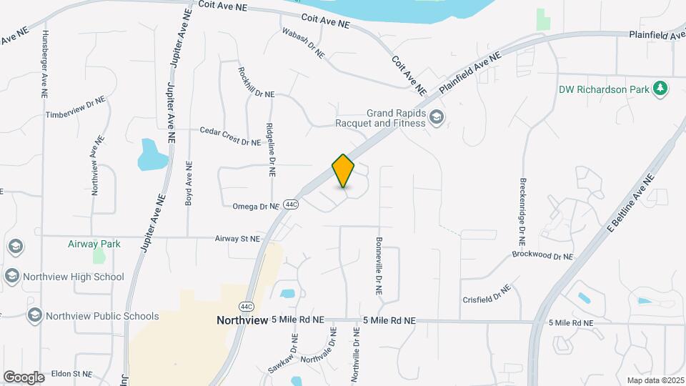 2726 Sandstone Terrace NE Map and Location Details