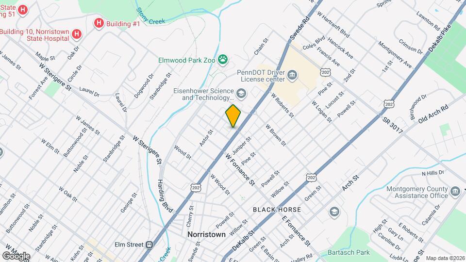 1447 Markley St Map and Location Details