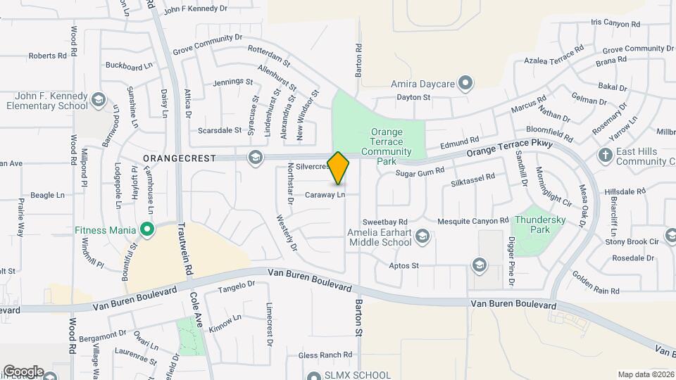 19990 Caraway Ln Map and Location Details