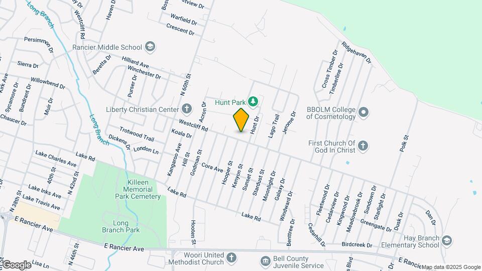 4501 Westcliff Rd Map and Location Details