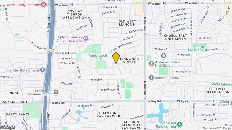 2218 W Knox Rd Mapa y Detalles de la Ubicación