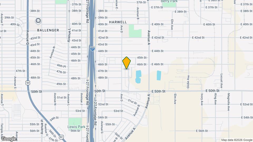 4612 Avenue C Mapa y Detalles de la Ubicación