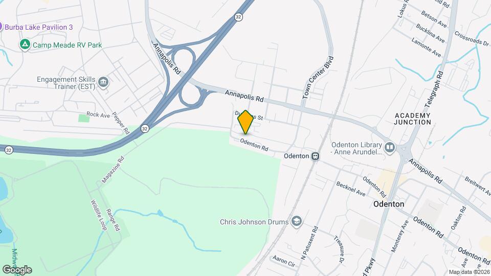 1452 Odenton Rd Map and Location Details