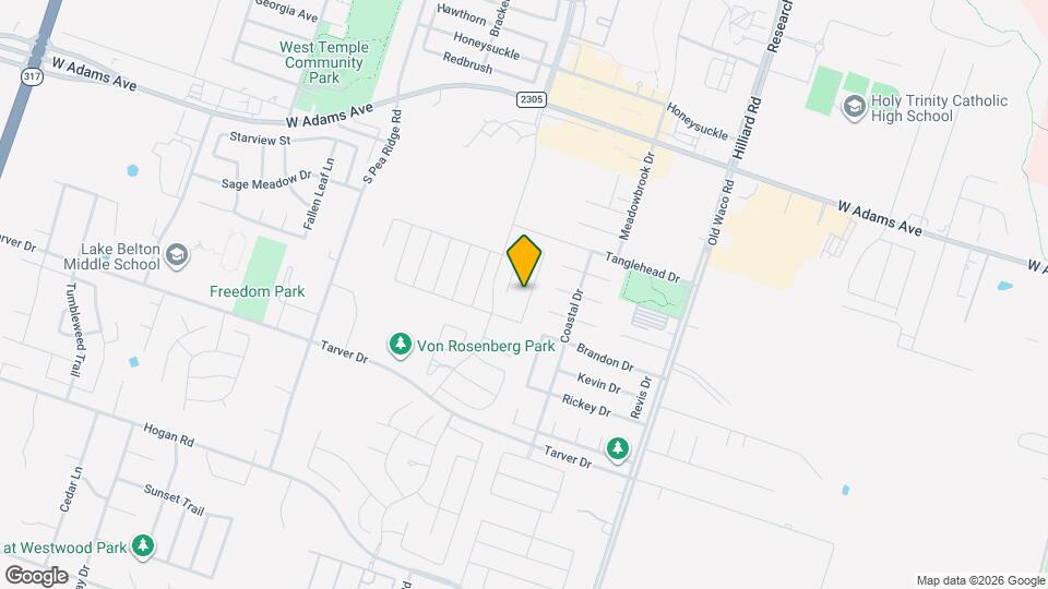 530 Sandy Gln Ln Map and Location Details