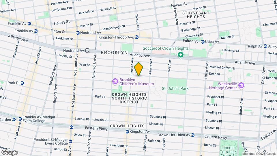 1338 Bergen St Map and Location Details