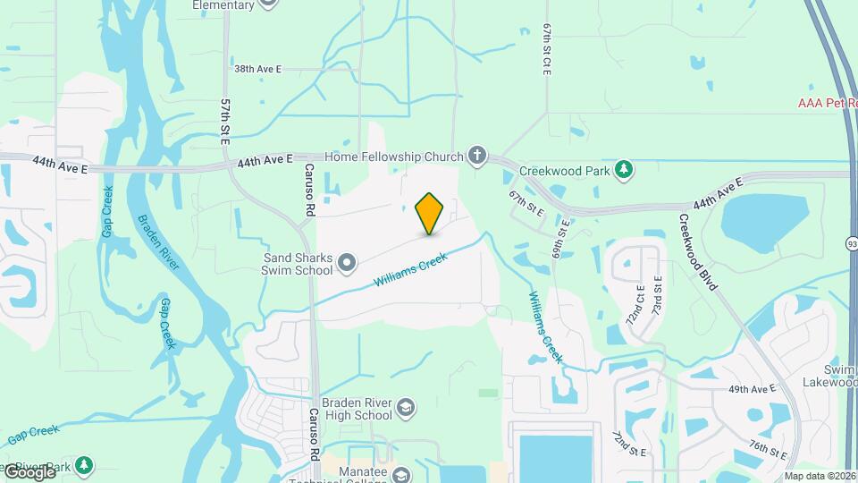 6412 47th Ave E, Unit 4 Map and Location Details