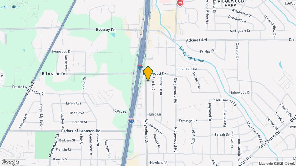 5544 Wayneland Dr Map and Location Details