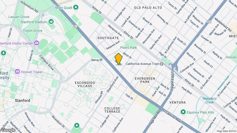 441-447 Leland Ave Mapa y Detalles de la Ubicación