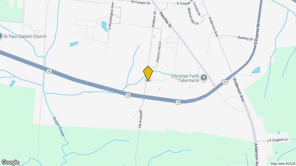 602 Windrow Rd Map and Location Details