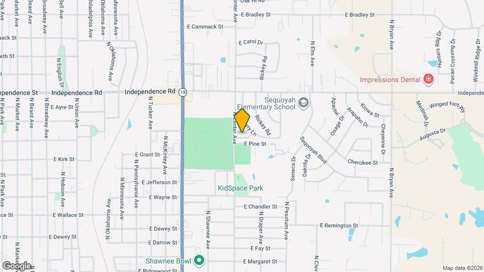 1202 Mark St Map and Location Details