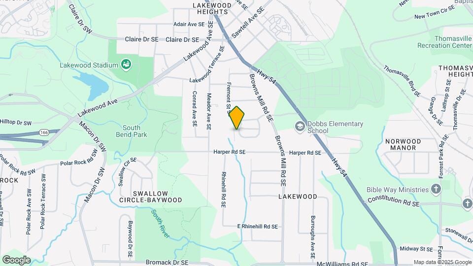 2037 Lakewood Trail SE Map and Location Details