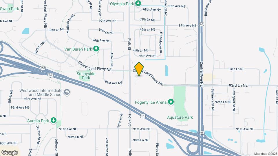 Cloverleaf Park Apartments Map and Location Details