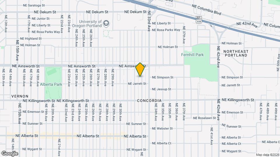 5835 NE 32nd Pl Map and Location Details