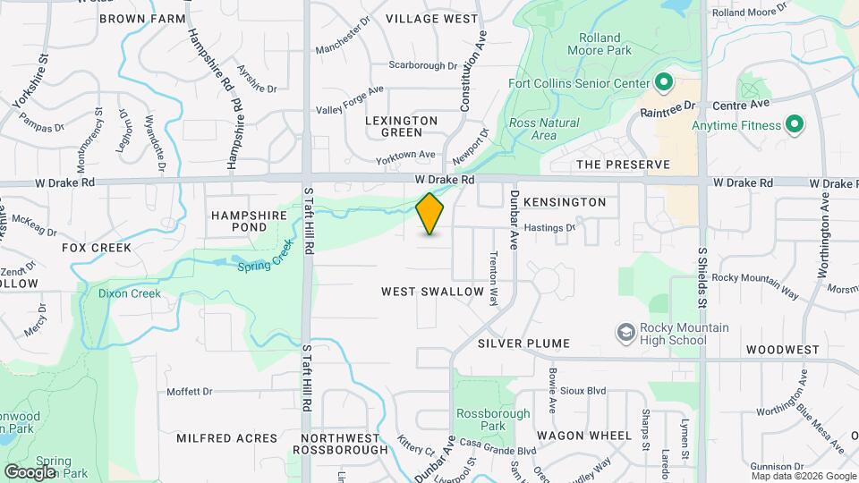 1724 Fremont Ct Map and Location Details