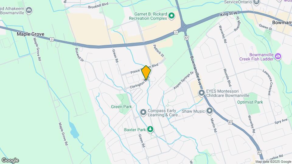 51 Clarington Blvd Map and Location Details