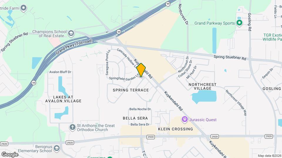 6618 Northridge Trace Ln Map and Location Details