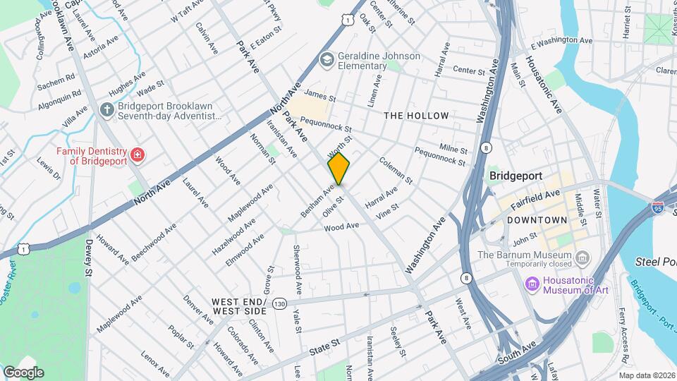 1391 Park Ave, Unit Park Avenue Map and Location Details