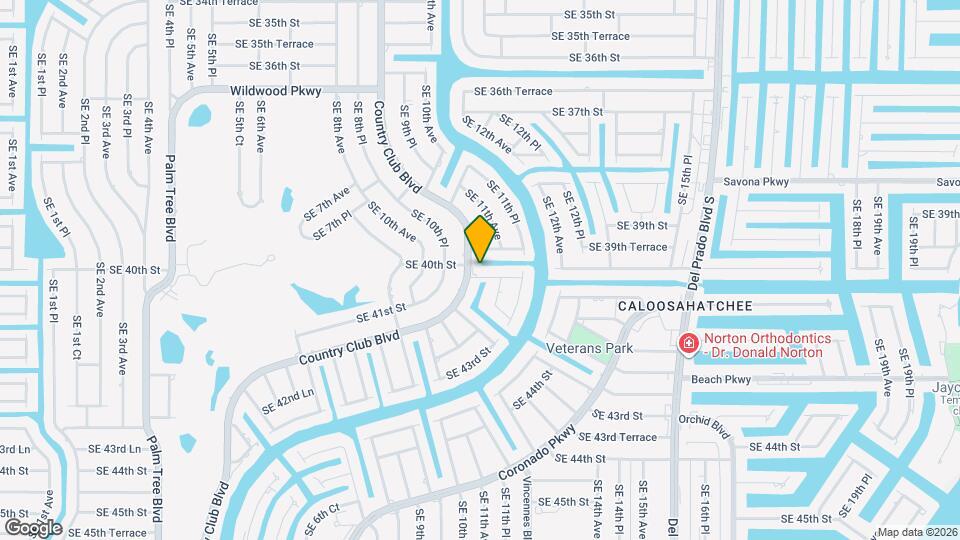 1005 SE 40th St Map and Location Details