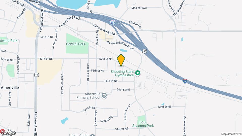 5627 Lannon Ave NE Map and Location Details