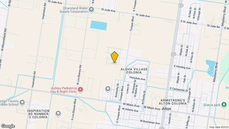 1101 W Kohala Ave Map and Location Details