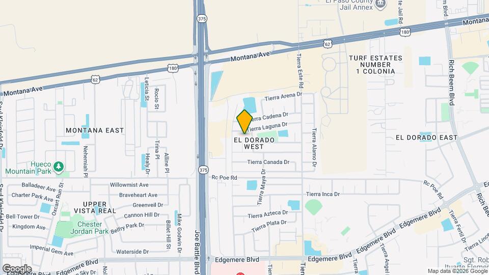 3828 Tierra Joya Pl Map and Location Details