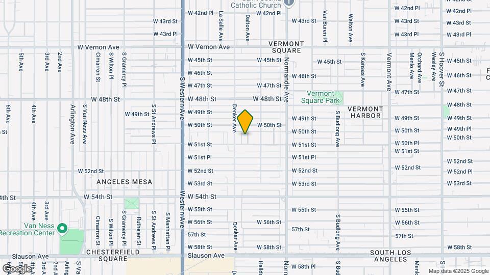 5027 Dalton Ave Map and Location Details