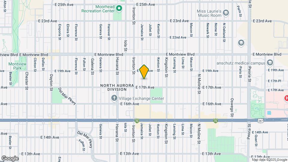 1734 Jamaica St Map and Location Details