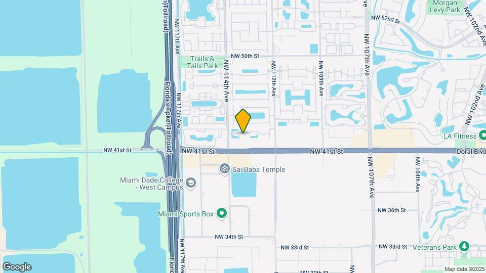 11352 NW 42nd Ter, Unit 1111 Map and Location Details
