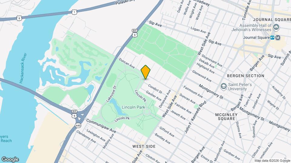 76 Condict St Map and Location Details