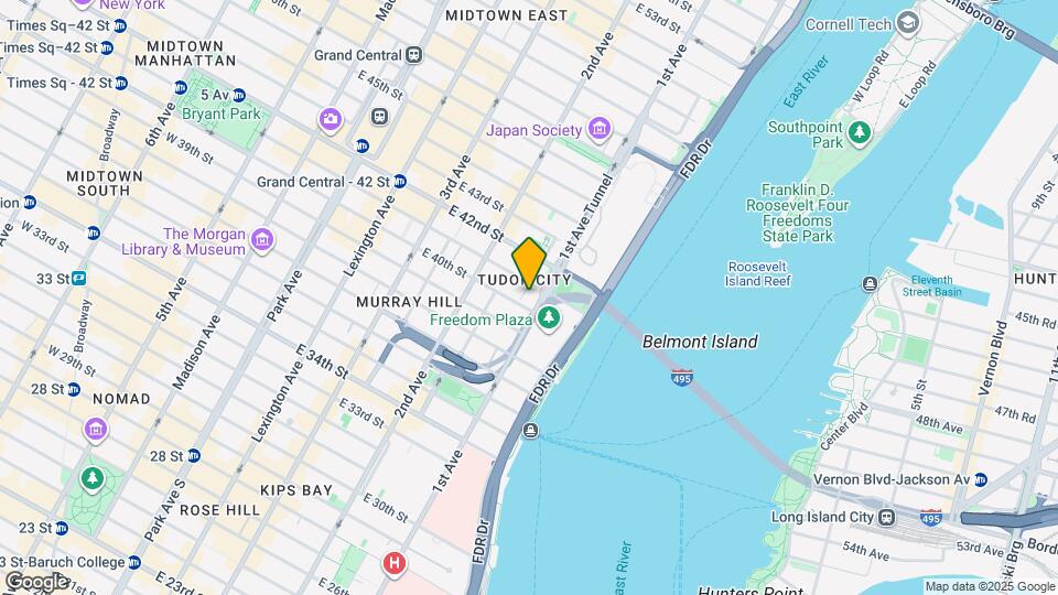 5 Tudor City Pl-Unit -1016 Map and Location Details