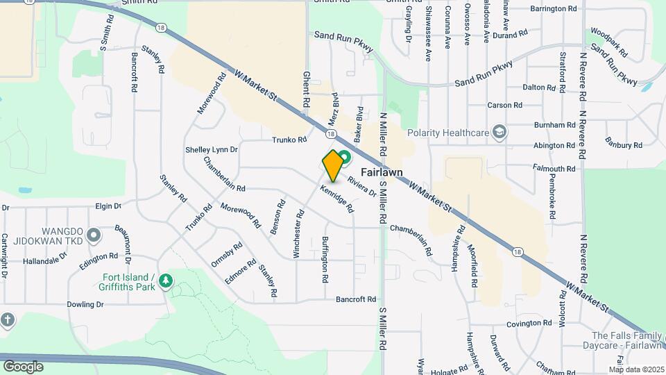 161 Kenridge Rd Map and Location Details