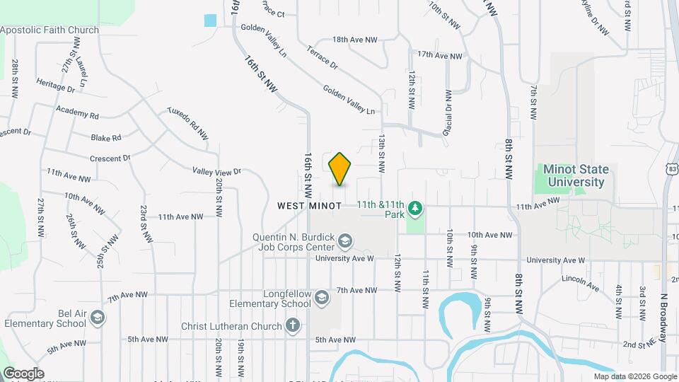 1114 15th St NW Map and Location Details