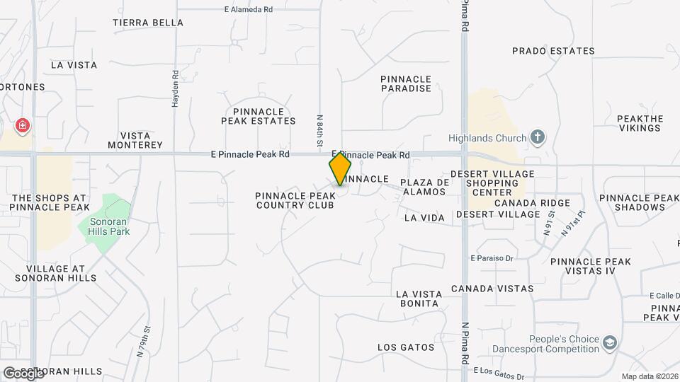 8406 E Calle Buena Vista Map and Location Details