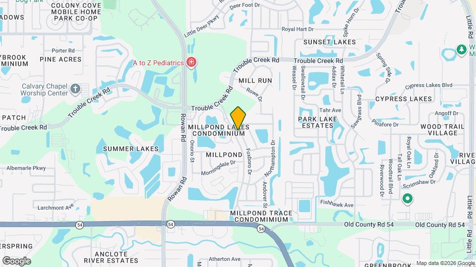 4449 Foxboro Dr Map and Location Details