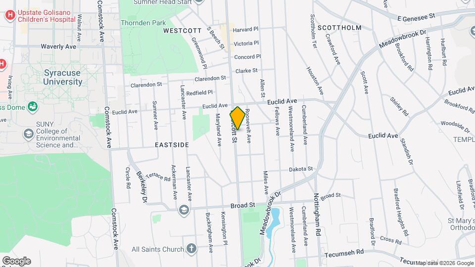 915 Westcott St Mapa y Detalles de la Ubicación