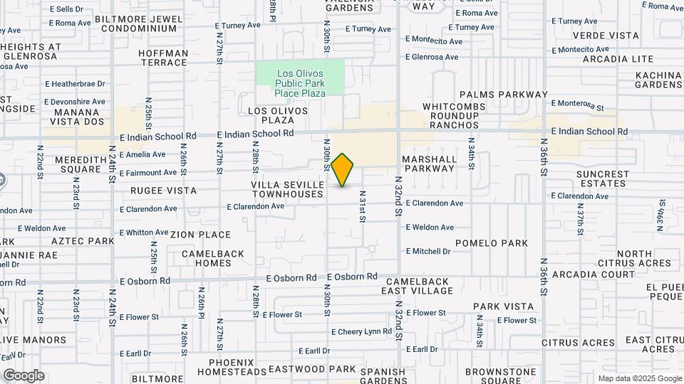 3807 N 30th St Mapa y Detalles de la Ubicación