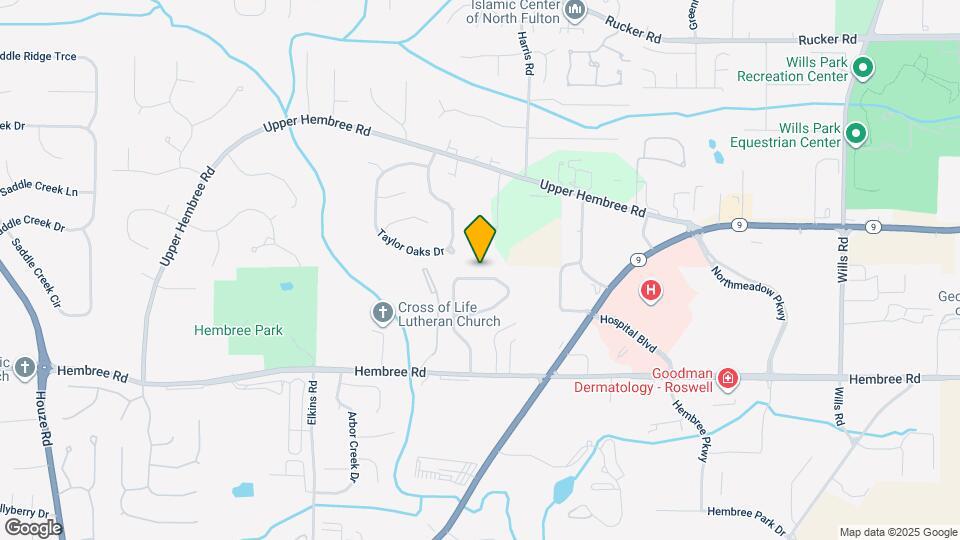 330 Hembree Forest Cir Map and Location Details