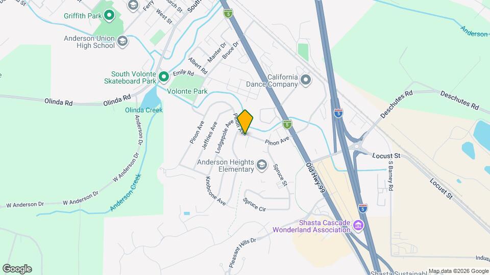 1805 Pinon Ave Mapa y Detalles de la Ubicación