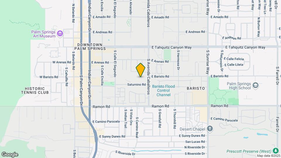 San Jacinto Racquet Club Mapa y Detalles de la Ubicación