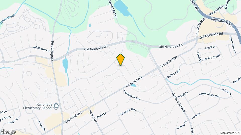 1025 Eagle Pointe Dr NW Map and Location Details