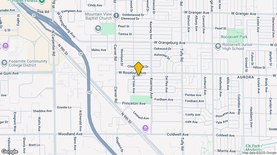 1529 Del Monte Ave Map and Location Details