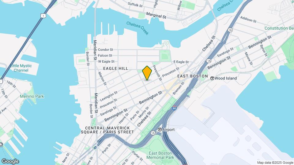 212 Princeton St Map and Location Details