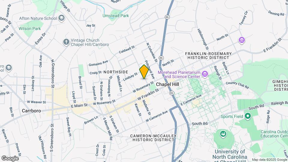 211 Church St Mapa y Detalles de la Ubicación