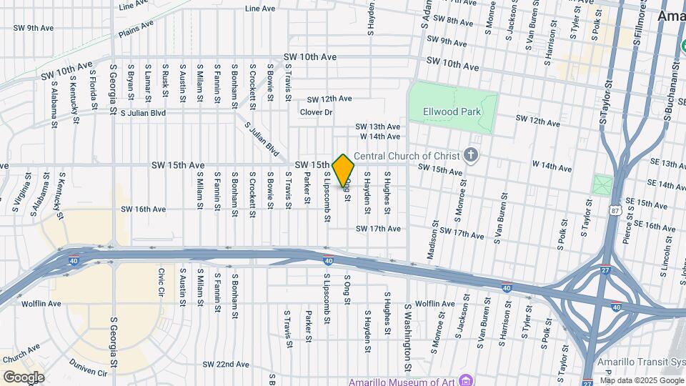 1602 S Ong St Map and Location Details