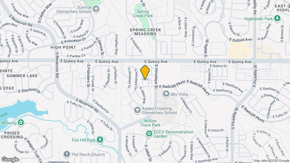 4430 S Jebel Ln Map and Location Details